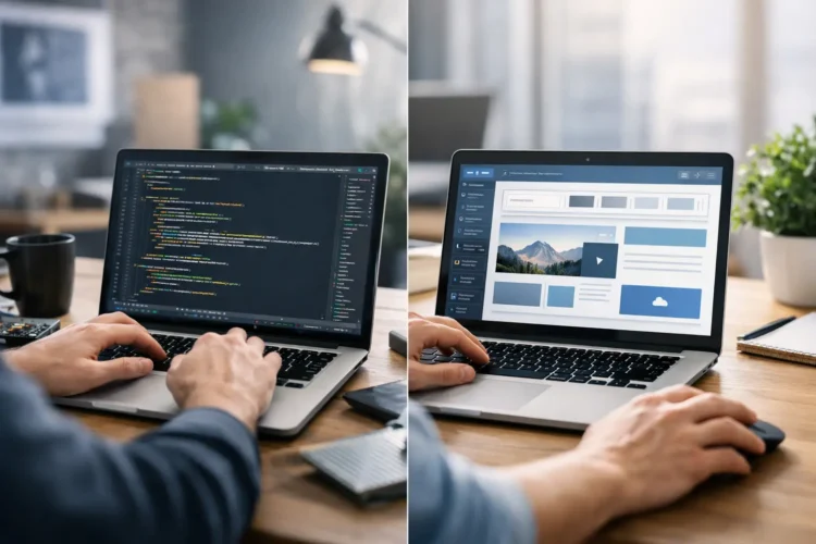 Custom Code vs Page Builders: What Wins?