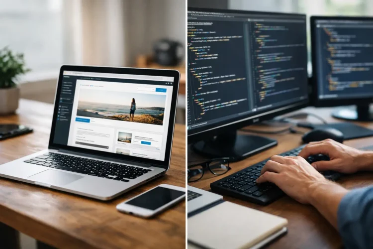 WordPress vs Custom Coded Website